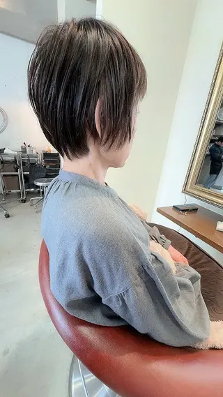 ショート カラー オーナースタイリスト 佐藤のヘアスタイル