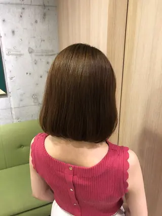 ミディアム MOOD,所属・レイヤーカット/銀座 TAROのヘアスタイル