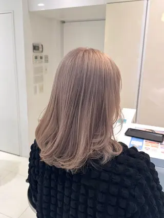 ミディアム カラー 🌷︎⸝菅原 美優🌷のヘアスタイル