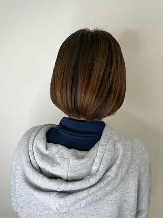 ミディアム 川畑 大地/波巻きパーマのヘアスタイル