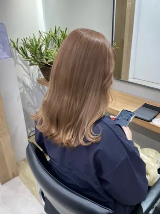 ミディアム カラー noa/ 渋谷のヘアスタイル