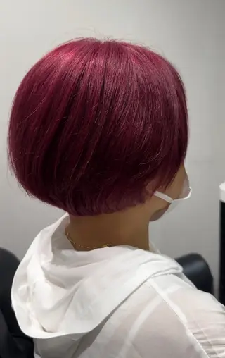 ショート 韓国レイヤー➰北田 陸斗➰コテ巻きパーマのヘアスタイル