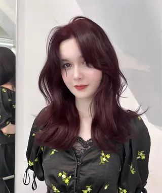 ロング カラー ALBUM 渋谷PARCO りむのヘアスタイル