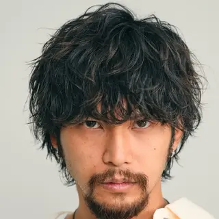パーマ メンズ “fifth”川内 泰智／メンズパーマのヘアスタイル