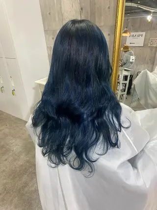 セミロング カラー SHURI❤️🔥 中/韓mix ♡のヘアスタイル