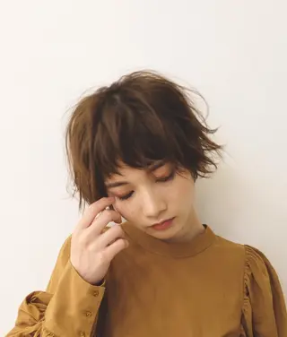 ショート 髪質改善/縮毛矯正 🎀小林 唯 🎀のヘアスタイル