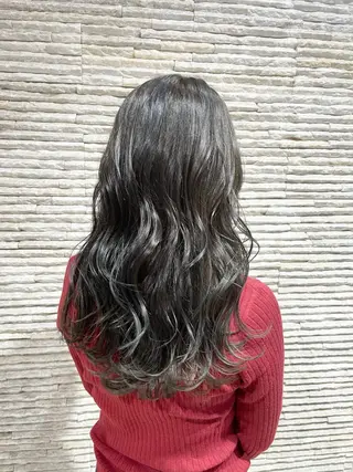 ロング カラー ヘアアレンジ 嶋田 ゆきのヘアスタイル