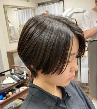 ショート カラー SALOWIN所属・ショート専門 笠井翔太のヘアスタイル