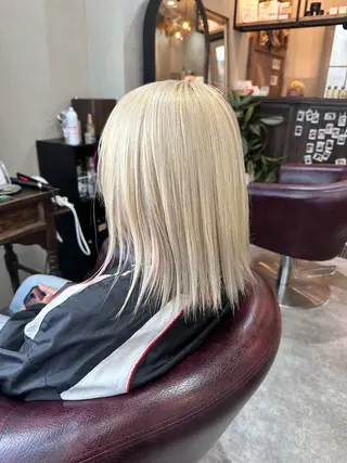 カラー パーマ 大須美容師 ぱるのヘアスタイル