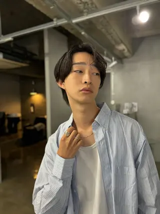 ショート カラー パーマ メンズ メンズ/ダブルカラー /パーマ/来栖慧💈のヘアスタイル