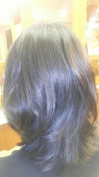 ミディアム 脇田 雄大のヘアスタイル