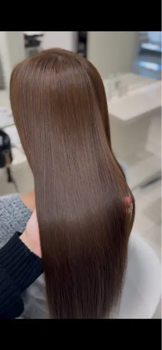 ロング カラー COA PLUS CHIBA所属・kyoka/ 艶カラーのヘアスタイル