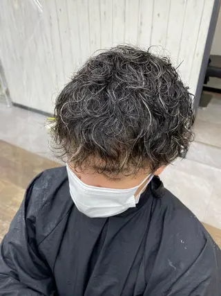 ショート カラー メンズ 髪質改善/ TECHIのヘアスタイル