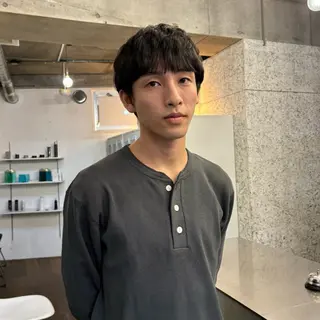 ショート カラー パーマ メンズ fifth 庄子愛彩のヘアスタイル