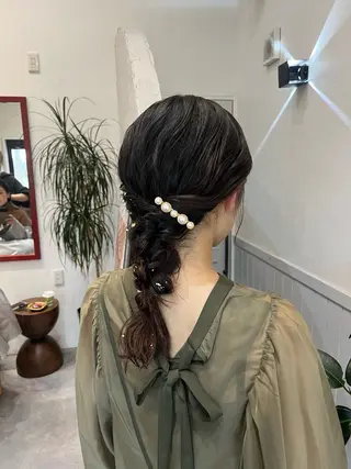 ヘアアレンジ 金沢市/美容師/ 岡島由希美のマツエク・マツパデザイン