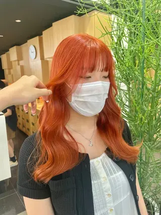 カラー 艶カラー/eye 🫧ྀི/栞のヘアスタイル