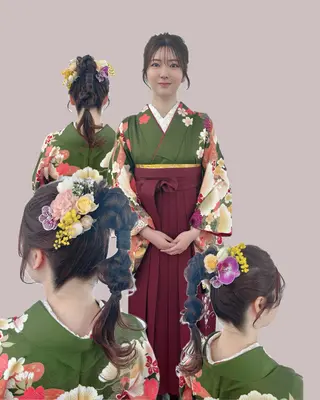 ヘアアレンジ GRANLUSSO 〜グランルッソ駅前店所属・木口 嘉美のヘアスタイル