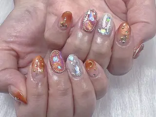 ショート AYU_ Monster🎀のネイルデザイン