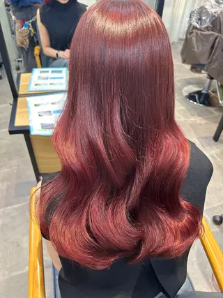 ロング カラー newi梅田🫧韓国 ヘア🫧sakiのヘアスタイル