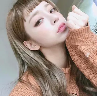 ロング カラー パーマ ヘアアレンジ キッズ ネイル マツエク・マツパ 古賀 侑磨のヘアスタイル