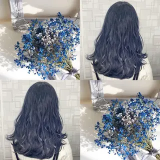 セミロング カラー メンズ特化🔮 笠原慧のヘアスタイル