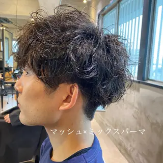 ショート パーマ メンズ ✂︎メンズ特化✂︎ 竹内貴則のヘアスタイル