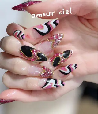 ネイル amour ciel所属・amour ciel あゆみ…☺︎のネイルデザイン