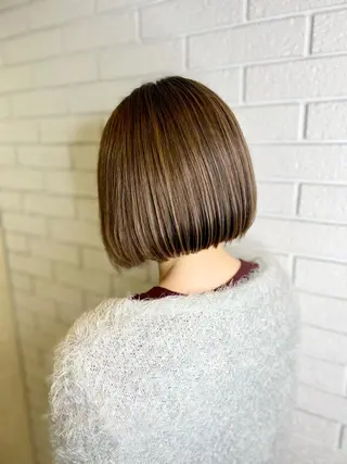 ミディアム カラー 髪質改善✨艶カラー MASAYAのヘアスタイル