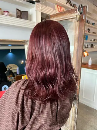 セミロング カラー 💐パーソナルカラー /市橋加菜💐のヘアスタイル