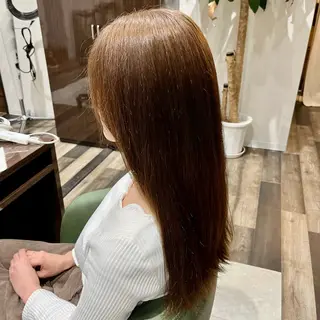 ロング カラー 北島 遥香🫧インナ ー /ベージュカラーのヘアスタイル