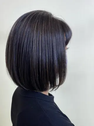 ミディアム カラー ✴︎ヒラガカナ✴︎ ECLAT HAIRのヘアスタイル