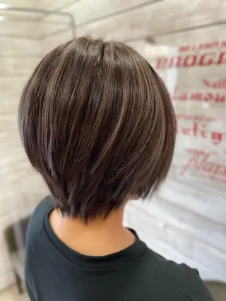 ショート カラー 牧野 恭平【★髪質改善★】のヘアスタイル