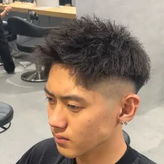 パーマ メンズ 🔥メンズカット＋パ ーマ🔥菊池一真のヘアスタイル