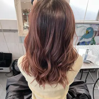 カラー sena 西大分Marianaのヘアスタイル