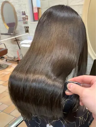 ロング cieca所属・美髪矯正/表参道 大原龍のヘアスタイル