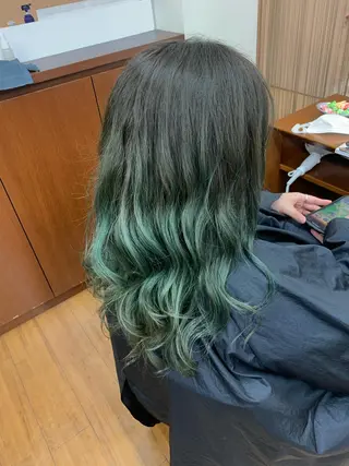 ロング カラー hair＆face  LOBEAUT所属・小笠原 一倫のヘアスタイル