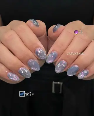 ネイル CAFUNÉ tokyo所属・☾ ໋CAFUNE yuki︎︎𓂃⟡のネイルデザイン