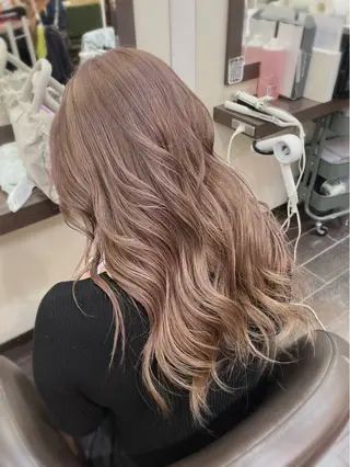 ミディアム 酸性ストレート 🤍🎀honokaのヘアスタイル