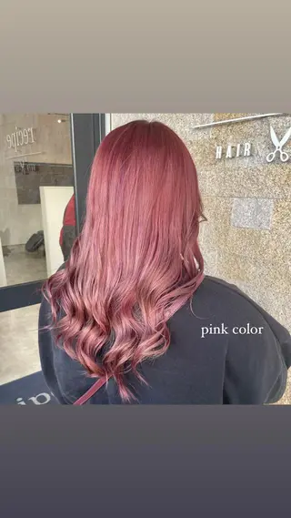 ロング カラー recipe 黒木 彩那のヘアスタイル