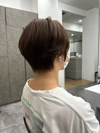 ショート 門崎未依/レイヤー/ メンズカット🪿🌼のヘアスタイル