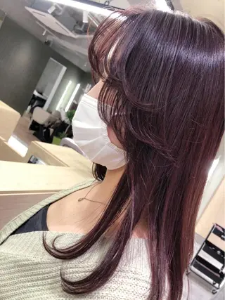 セミロング 銀座/レイヤーカット 🤍内野すみれのヘアスタイル