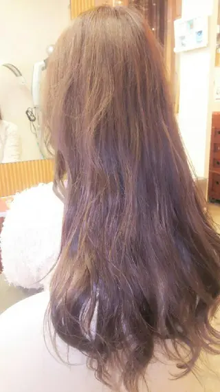 ロング カラー 脇田 雄大のヘアスタイル
