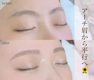 アイブロウ 眉毛&まつ毛👀 Minamiの眉毛・アイブロウイメージ