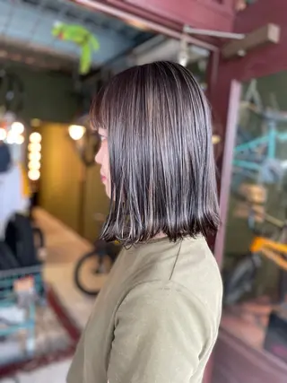 ミディアム カラー PATH-hair. storeのヘアスタイル