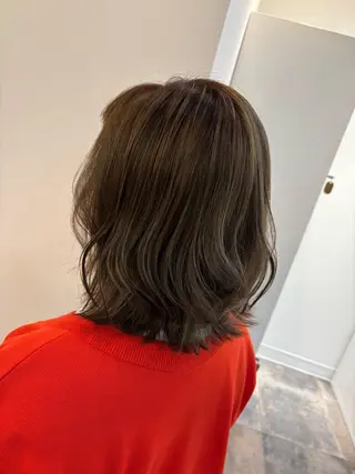 ミディアム カラー ami／glory＋ カラーモデル募集🫧のヘアスタイル