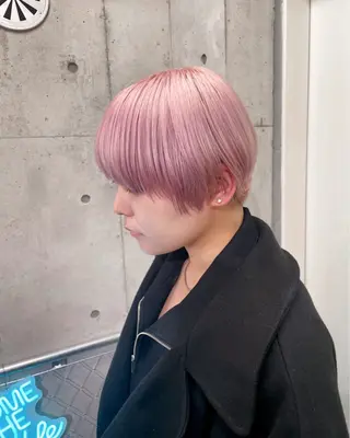 ショート ハイトーン/ブリーチ /ウルフ⛓️MAKIのヘアスタイル