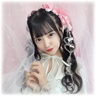 ロング カラー ヘアアレンジ ️🫧中島遼香🫧 Ess🪽髪質改善のヘアスタイル