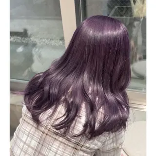 セミロング カラー LOTTA CUCCI所属・miyu /トレンド カラー×艶髪のヘアスタイル