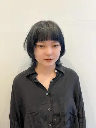 ミディアム カラー ヘアアレンジ haruka 🩶のヘアスタイル