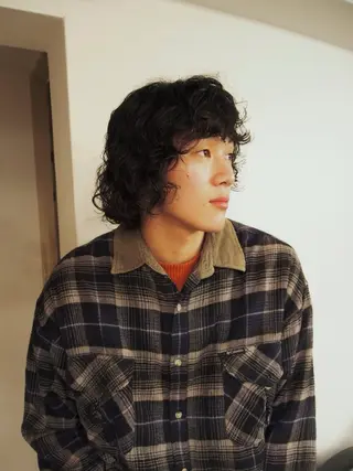 ミディアム 似合わせパーマ 🌼カンナのヘアスタイル